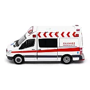 Tiny 微影 城市 合金模型車 - 平治 Sprinter 澳門救護車 (白)