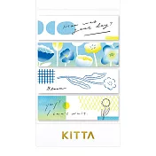 【KING JIM】KITTA隨身攜帶和紙膠帶 信息2 (東出桂奈設計款) (KIT070)
