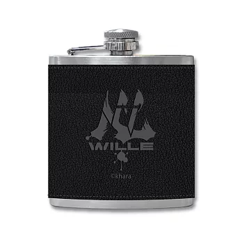 新世紀福音戰士EVA 不鏽鋼酒壺-WILLE