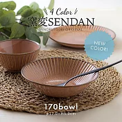 【Minoru陶器】Sendan窯變陶瓷餐碗17cm ‧ 玫瑰粉
