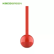 KACO 繽紛棒棒糖大容量桌上型0.5mm中性筆 草莓紅