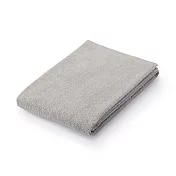 【MUJI 無印良品】棉圈絨可剪裁小浴巾/薄型淺灰