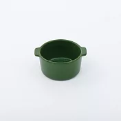 【MUJI 無印良品】火石器烤碗/L綠色