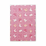 【HIGHTIDE】2024 月記事手帳B6 ‧  動物-粉紅色