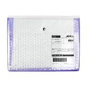 【Wrap Pack】氣泡袋造型萬用收納袋M(B6) ‧ 紫色