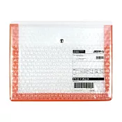 【Wrap Pack】氣泡袋造型萬用收納袋L(B5) ‧ 橘色