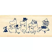 【BEVERLY】紙膠帶好夥伴 木製印章 ‧ Moomin/全家