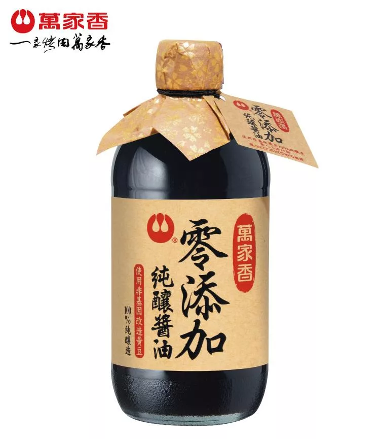 【萬家香】零添加純釀醬油450ml