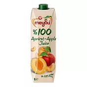 【Meysu】美愫100%杏桃蘋果汁 1000ml