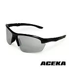 【ACEKA】鋼鐵騎士運動太陽眼鏡 (TRENDY 休閒運動系列) 黑灰