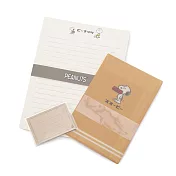 Kamio 日本製 Snoopy 信封信紙組  史努比 復古的