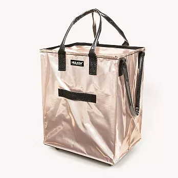 HULKEN® 浩肯包2.0 大型購物車 環保購物袋 折疊推車 玫瑰金（大）  玫瑰金