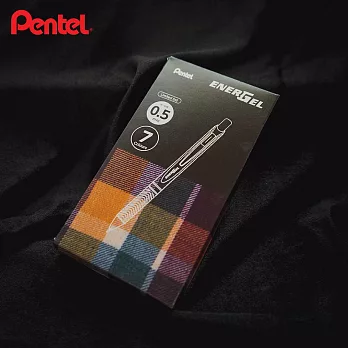 PENTEL 限量0.5優雅風極速鋼珠筆七色盒裝組