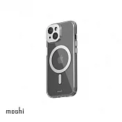 Moshi iPhone 15 iGlaze 透明保護殼 月光銀