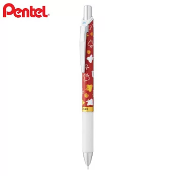 (2支1包)PENTEL限量手染友禪系列第二彈極速鋼珠筆0.5  雛鳥