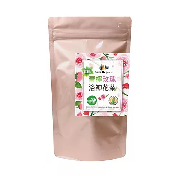【品綠】有機青檸玫瑰洛神花茶 (三角立體茶包 2.1g＊10入)
