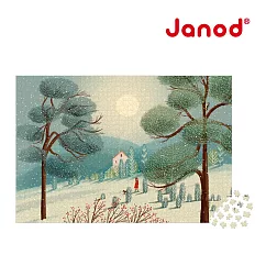 【法國Janod】紓壓拼圖 ─ 冬季仙境 1500 pcs