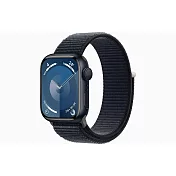 Apple Watch Series9 41mm(GPS)鋁金屬+運動型錶環 午夜錶殼/午夜錶環
