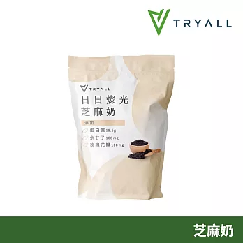[台灣 Tryall] 機能植物蛋白飲-日日燦光芝麻奶 (500g/袋)