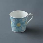 【SANGO】自然花草 陶瓷馬克杯300ml ‧ 藍