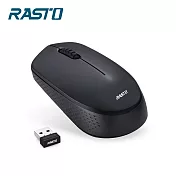 RASTO RM26 三鍵式2.4G無線滑鼠 黑