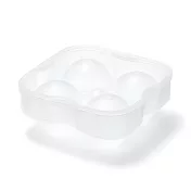 【MUJI 無印良品】矽膠製冰器/圓形 4個用