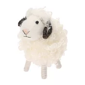 【Mark’s】Mocomoco Animal手工絨毛聖誕擺飾 ‧ 小羊/象牙白