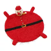 【Mark’s】Felt & Knit手工羊毛氈聖誕扁扁杯墊 ‧ 聖誕老人