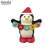 【DECOLE】concombre CHRISMAS 耶誕節 聖誕旗企鵝