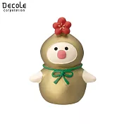 【DECOLE】concombre 新春文鳥裝飾  葫蘆文鳥  金