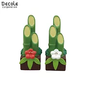 【DECOLE】concombre 新春文鳥裝飾  小小紅白門松組