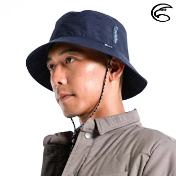 ADISI 輕量3L防水高透氣漁夫帽 AH23046 / 城市綠洲專賣 (防水帽 防曬帽 遮陽帽) S 極限黑