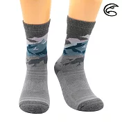 ADISI 美麗諾羊毛保暖襪 AS23060 (M-XL) / 城市綠洲(毛襪 羊毛襪 中筒襪 滑雪襪) L 山霞粉