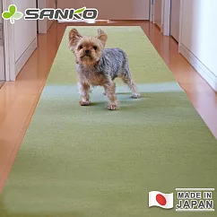 【日本SANKO】日本製防水止滑廚房地墊 180x60cm─綠色
