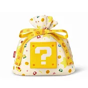 任天堂 超級瑪利歐禮品包裝袋X環保袋 S (問號磚塊)
