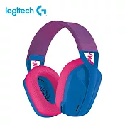 羅技 G435 輕量雙模無線藍芽耳機 藍