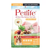 Petlife晶饌纖蔬肉糧-鮮緻嫩雞(全齡犬)1.5Kg(效期至2024/8/30)