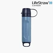 LifeStraw Peak 頂峰生命淨水吸管 SOLO|山藍 (過濾髒水 濾水 登山 健行 露營 旅遊 急難 避難 野外求生) 山藍