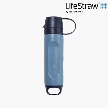 LifeStraw Peak 頂峰生命淨水吸管 SOLO｜山藍 (過濾髒水 濾水 登山 健行 露營 旅遊 急難 避難 野外求生) 山藍