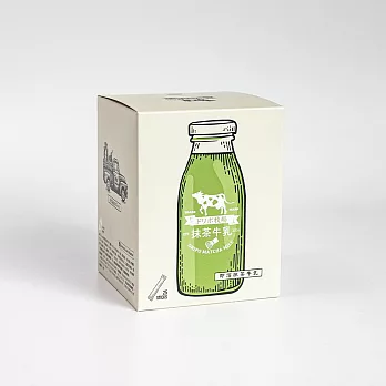 【Dripo日本牧場】抹茶牛乳即溶飲品(25入/盒) 抹茶