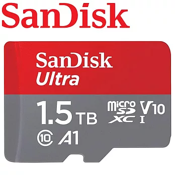 代理商公司貨 SanDisk 1.5TB 150MB/s Ultra microSDXC U1 A1 V10 記憶卡