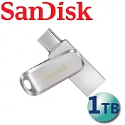 【代理商公司貨】SanDisk 1TB Ultra Dual Drive Luxe USB Type-C 雙用隨身碟-