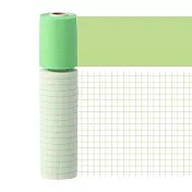 【Mark’s】水性筆可寫紙膠帶Slim二入組 ‧ 方眼/綠