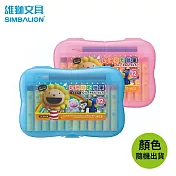 (2盒1包)雄獅 BLOP-12/B 奶油獅12色塑盒粉蠟筆(外盒顏色隨機出貨)