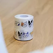 【小犬工作室】小犬塗鴉練習 透明PET裁型貼紙紙膠帶