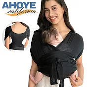 【AHOYE】前抱式彈性新生兒揹巾 20KG以下適合 (揹帶 嬰兒背袋)