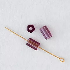 【MIYUKI FACTORY】希臘神話風 捷克玻璃珠(袋裝) 4x6mm ‧ 紫水晶