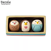 【DECOLE】concombre Bonjour Chocolat  3色小鳥巧克力禮盒