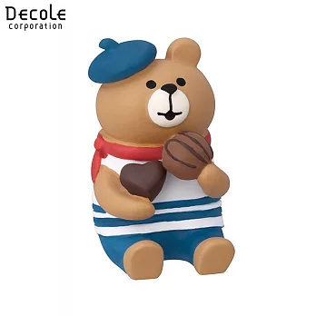 【DECOLE】concombre Bonjour Chocolat  吃巧克力比比看熊