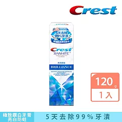 Crest極致鑽白牙膏─亮白防蛀110g